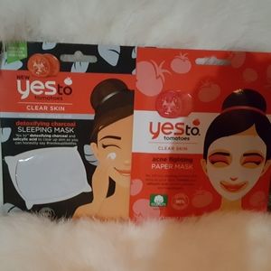 YesTo Tomato Clear Skin Face Masks